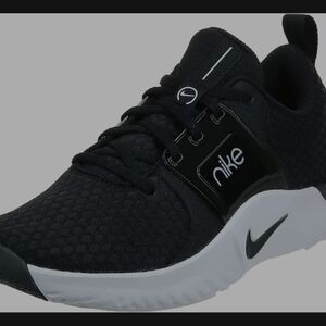 Women's Nike Black/White Renew in Season TR10 Cross Trainers